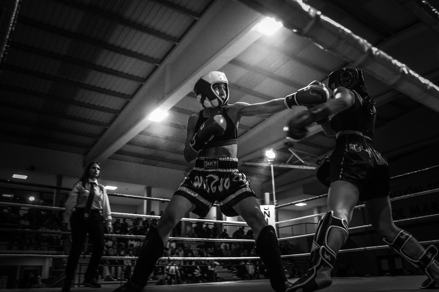 Combate de defensa personal en ABP Sport