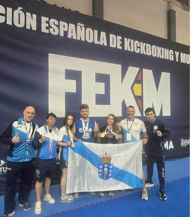 Selección de ABP Sport con medallas en el Campeonato de España FEKM
